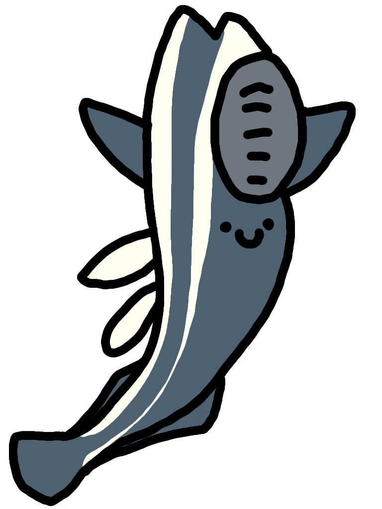 タカとん イラスト 月の上放送局 No Twitter コバンザメ