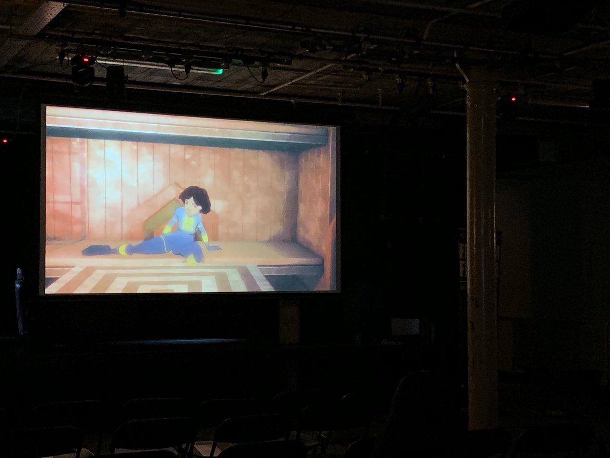 Amazing animation at Afrikans on Film at the Bussey. Free films here until 8pm