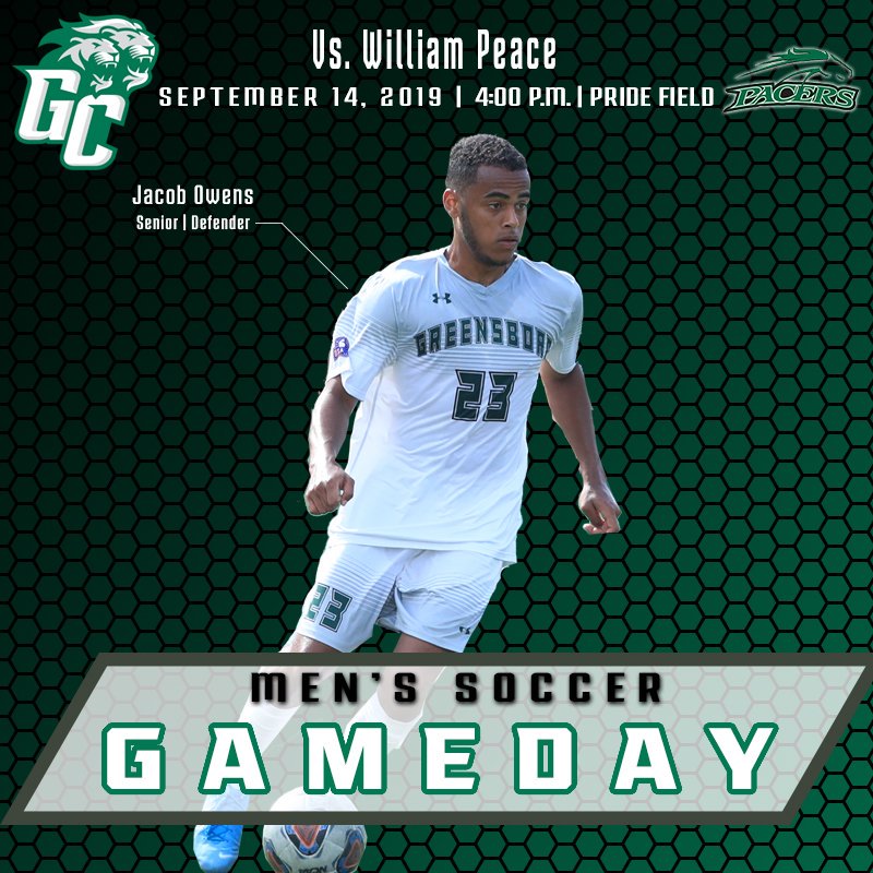 The <a href="/GCPride_MSOC/">Gboro College Soccer</a> team will open <a href="/usa_south/">USA South Athletic Conference</a> play at home today against <a href="/GoPeacePacers/">Pacer Athletics</a>. Kick-off is set for 4 p.m.