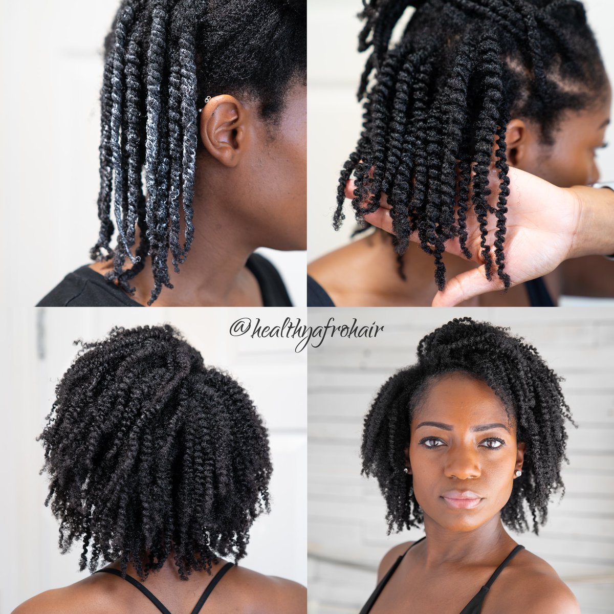 Healthy Afro Hair On Twitter Did Another Twist Out And As Always