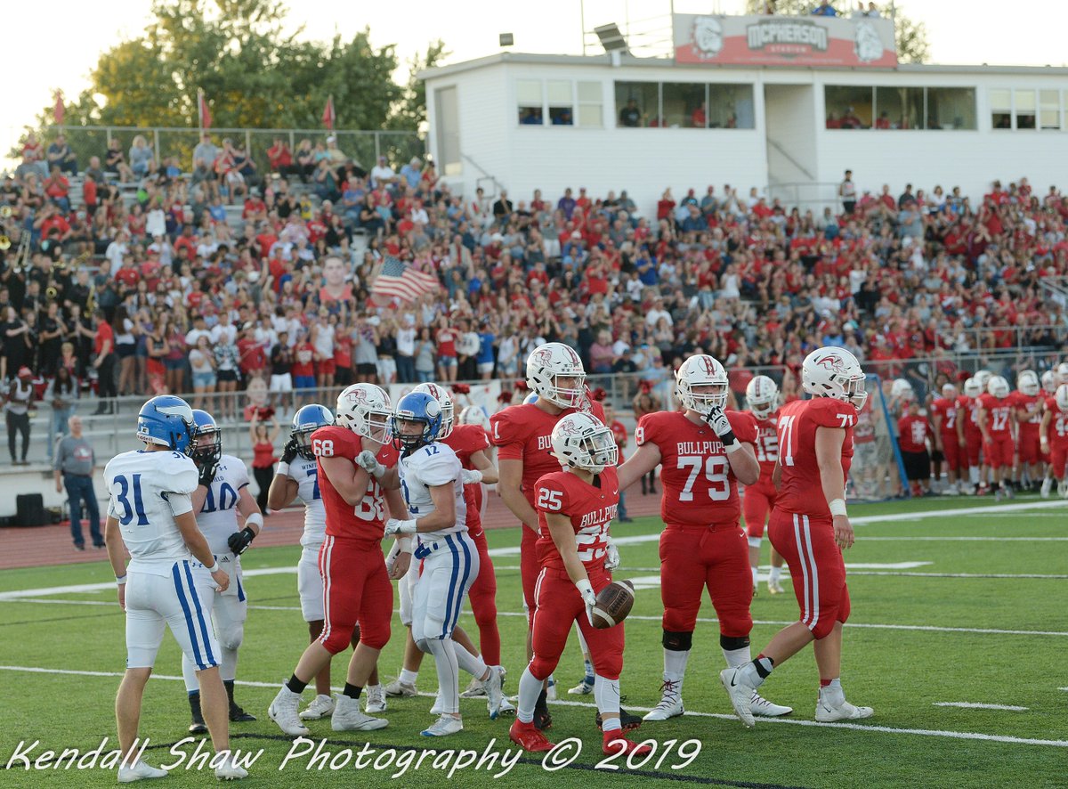 jimthejam's tweet photo. We've got some Saturday morning highlights for you after a 47-0 McPherson win over Winfield last night in Week 2. Also some great photos by @shaw_kendall.

https://t.co/MEUMw89IBv https://t.co/bYDAqWZ5d5