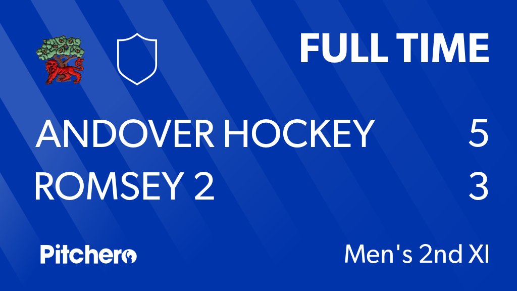 AndoverHockey's tweet photo. FULL TIME: Andover Hockey Club 5 - 3 Romsey 2
#ANDROM #Pitchero
https://t.co/KjgFWMUgIW https://t.co/bfXckm4fb4