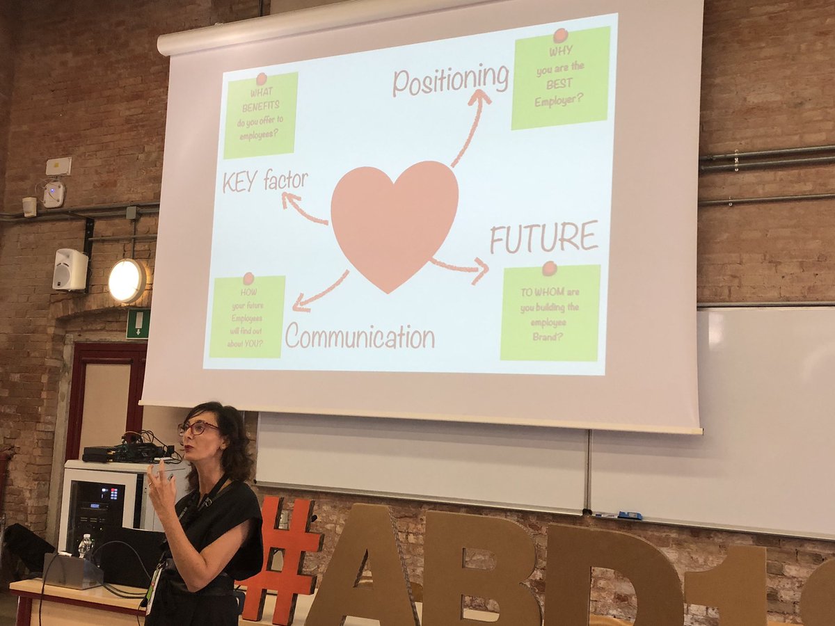Il primo passo è sostituire la parola candidato con persona #ABD19 #people #Leadership