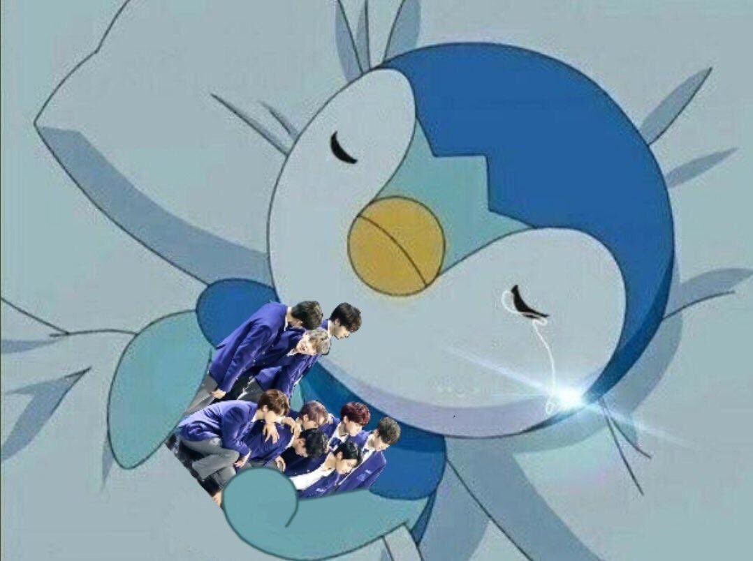 Ba2nine's tweet photo. 난 왜 바깅이들만 봐도 눈물이,,,, 
#역경을_헤치고_아홉개의_별을향해 https://t.co/8iBXjibVtZ