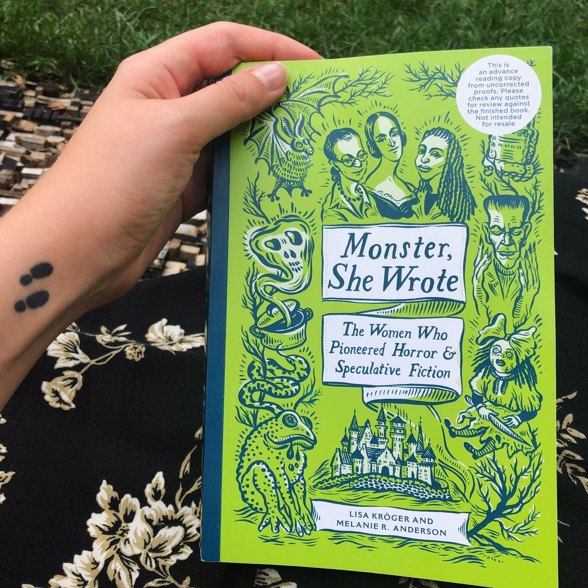 booksquadgoals's tweet photo. We’re SO excited for special guests @LBKroger and Melanie R. Anderson, authors of Monster, She Wrote, to join us on our next #othersode! Check out #MonsterSheWrote from @quirkbooks, and revisit the Shirley Jackson classic We Have Always Lived in the Castle for our 9/23 episode! https://t.co/g7MjSeq73w