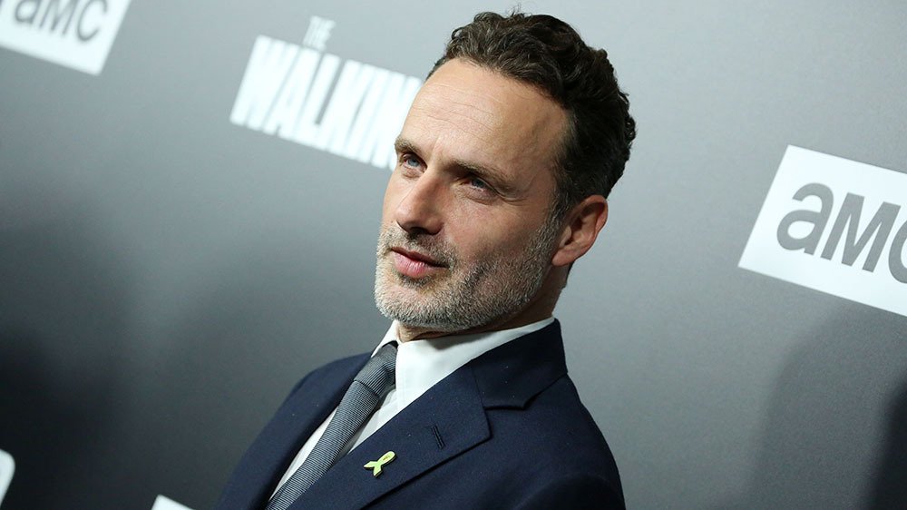 TheWalkingDead's tweet photo. Help us wish the absolute legend Andrew Lincoln an amazing birthday today!!! Who else can't wait for #TheWalkingDead movies? https://t.co/FaKQKmnOaN