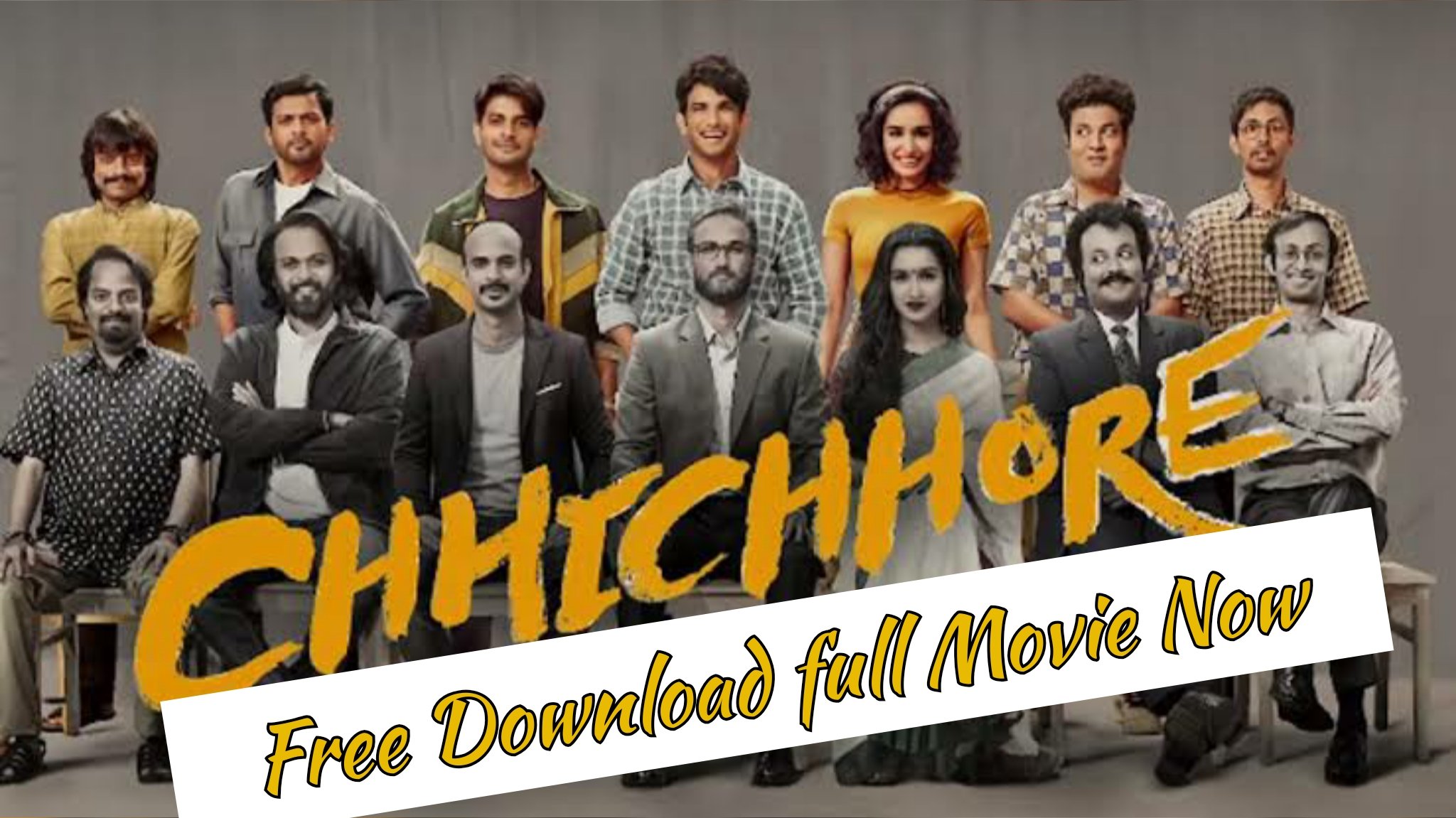 Chhichhore full deals movie free download