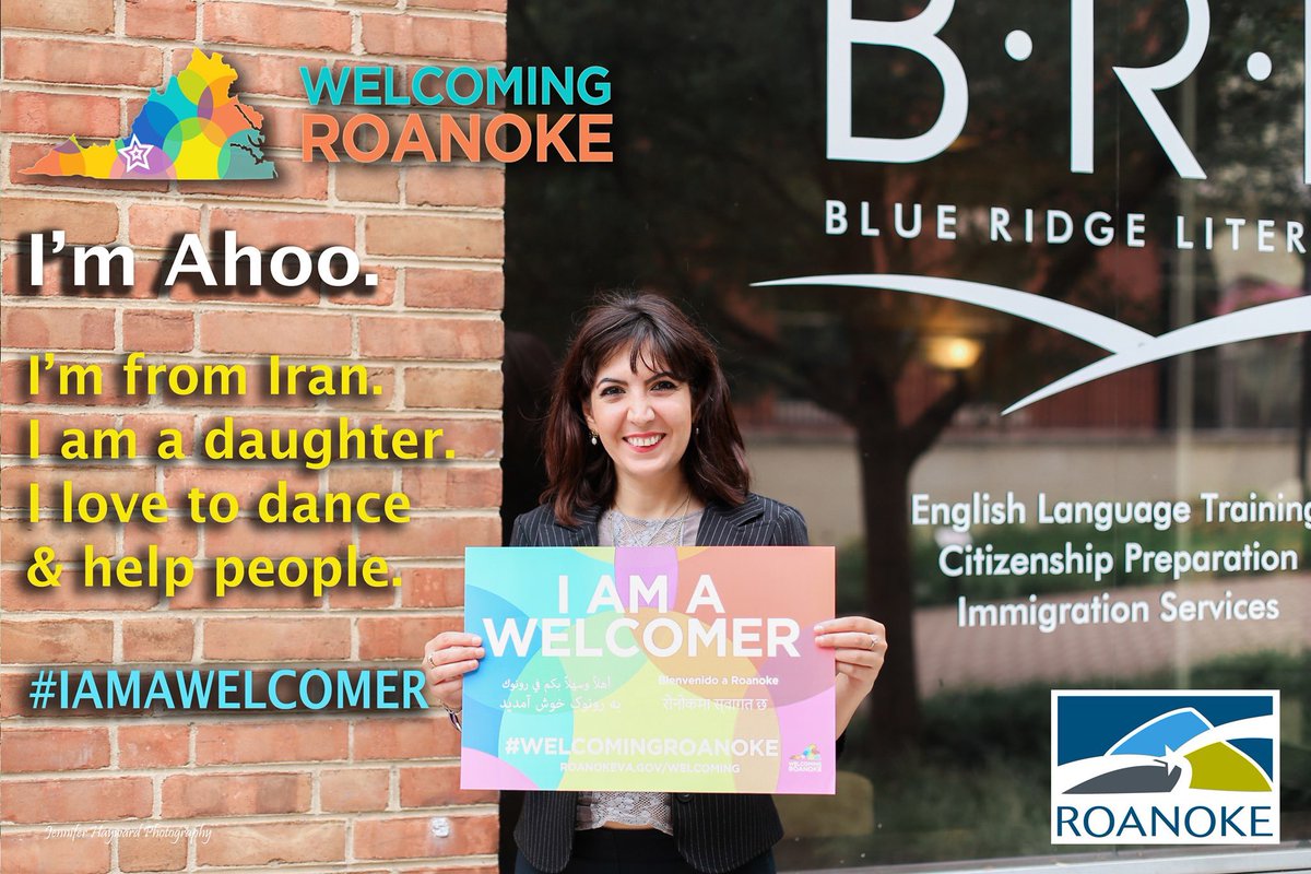Meet Ahoo - she is the Executive Director of <a href="/brliteracy/">Blue Ridge Literacy</a> and one of the sweetest people you will ever meet.....here is her story...... #welcomingweek #welcomingroanoke #iamawelcomer
youtu.be/37p4DO8WT4k
roanokeva.gov/welcoming