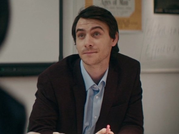 HarryLSource's tweet photo. Captures of Harry Lloyd in the trailer of Philophobia. 
Link: https://t.co/rfocuP8Hy2 https://t.co/f5JhEA6cZp