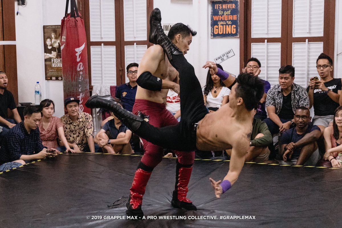 Grapplemax's tweet photo. #SHOWCASE11 RESULTS
@wrestlesquare Cruiserweight Championship Match
❌ The Ladykiller 🆚 Showtime⭕
Winner: Showtime by pinfall with Go 2 Sleep (12:00)
#GrappleMAX #AndNew https://t.co/LN8tEtNJD1