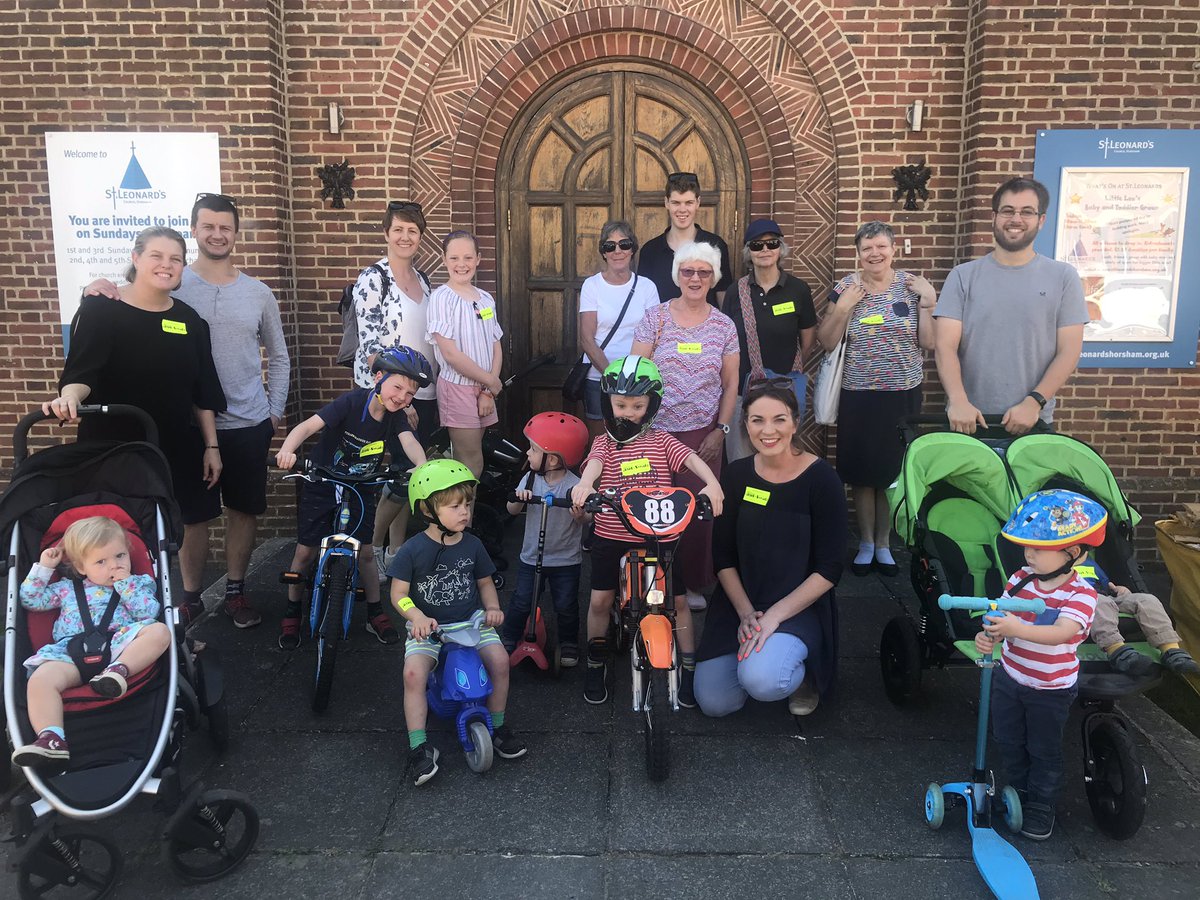 stleoshorsham's tweet photo. Ride and Stride-We’re calling it Scoot and Stroll! https://t.co/NqLeHfU77H