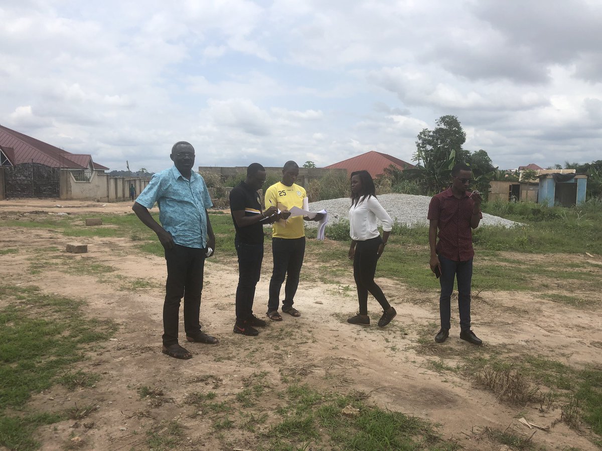 GNPCFoundation's tweet photo. We’re in Abuohia where a new school project is also currently being constructed by the Municipal Assembly.
We’re here to assess the community’s water needs as a proposed beneficiary of the Foundation’s Borehole project in the municipal.
#BoreholeProject #ImpactingLives https://t.co/lwIQ74m76w