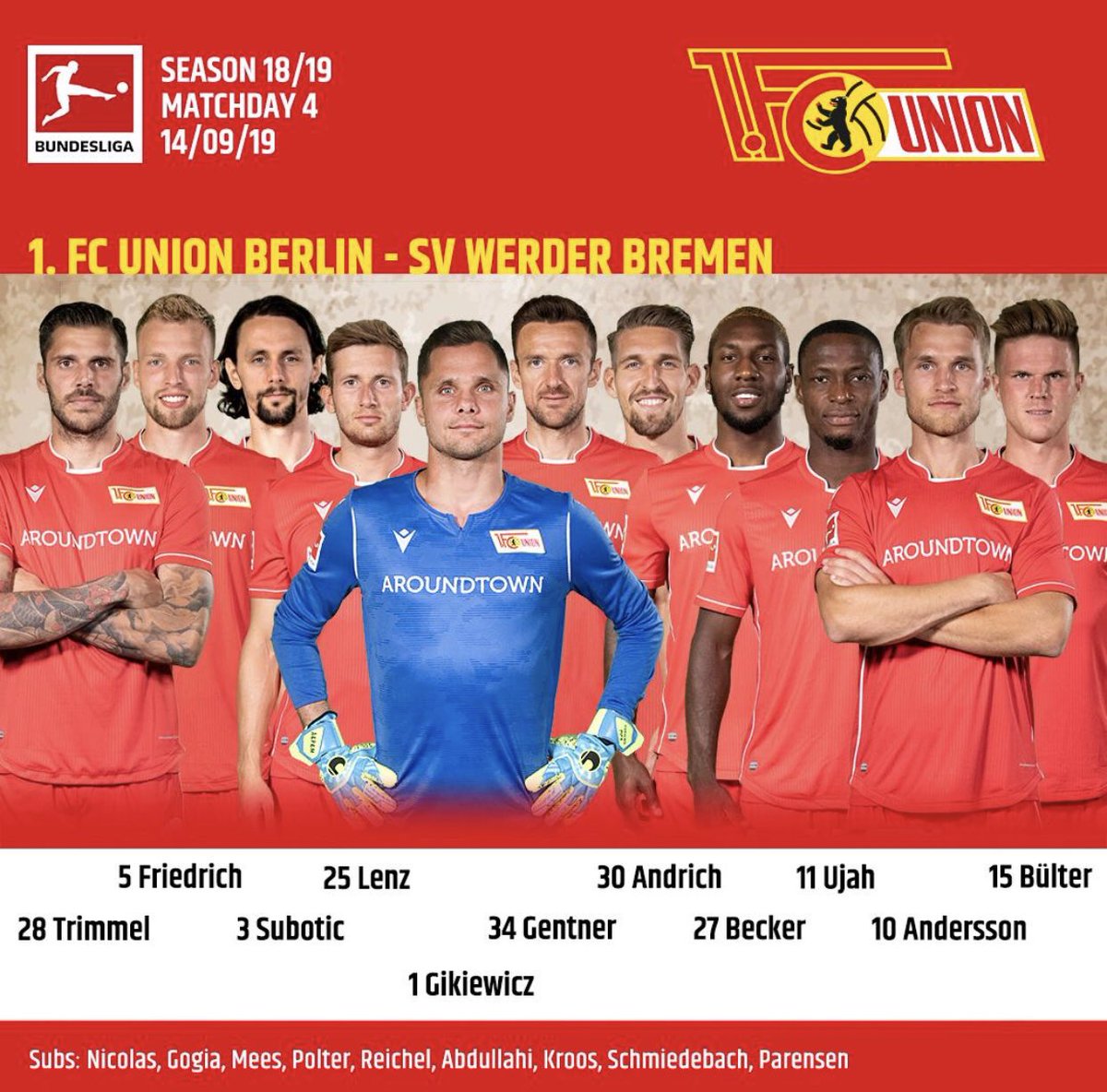 KADROMUZ HAZIR RAKİBİMİZ <a href="/WerderBremen_TR/">Werder Bremen Türkiye</a>