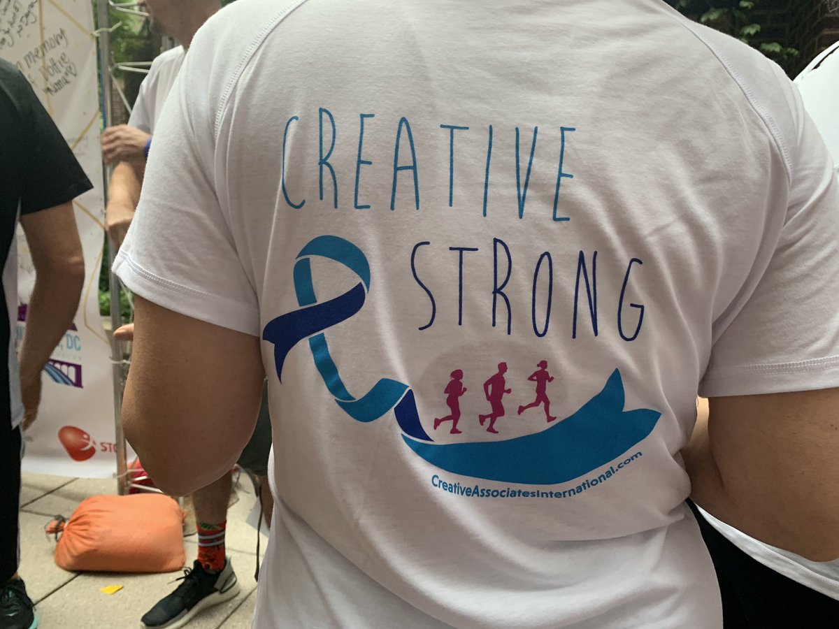 1977Creative's tweet photo. Way to run Creative! We race to beat cancer! #CreativeStrong #WhyIRun https://t.co/5ubALaZuYu