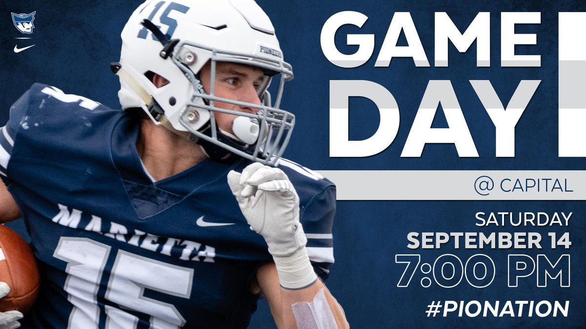 ‼️Business trip to the State Capital tonight‼️ 

⏰7:00 PM Kickoff
🏟️ Bernlohr Stadium
🛣️ Columbus, Ohio
☀️ 76 &amp; Mostly Sunny
📊 athletics.capital.edu/sports/fball/l…
📺 athletics.capital.edu/sports/fball/f…