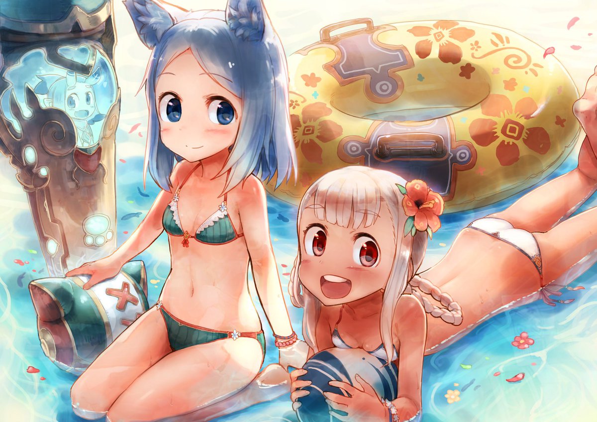 「ガタッ
 #繋がらなくていいから俺の創作白髪っ子を見てくれ 」|加藤旅人のイラスト