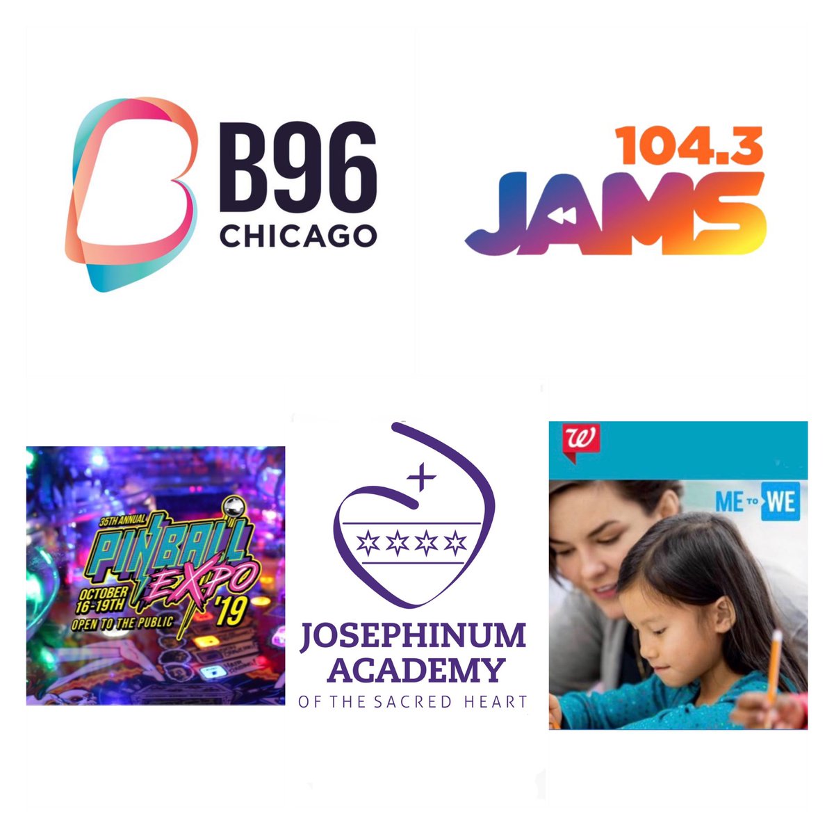 RadioBecChicago's tweet photo. Be sure to catch #ChicagoConnection tomorrow morning on @B96Chicago & @1043JAMS to hear about the annual #PinballExpo in #Wheeling , @The_Jo_1890 ‘s annual fundraiser & @Walgreens #MeToWe foundation for teachers! #Chicago #radio #giveback https://t.co/XxbXGfWGwO