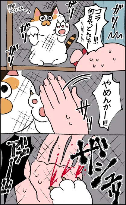 今朝の出来事 