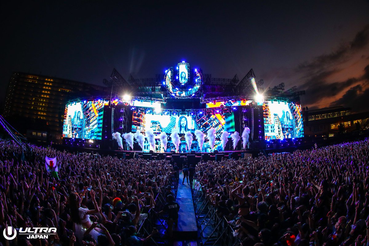 Wow, it’s great to be back Tokyo!! Thank you for an incredible first night of Ultra Japan!

See you tomorrow 🇯🇵