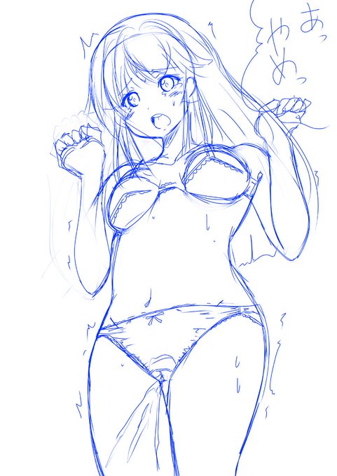 このラフにたどり着くまでの苦悩や色々な想いがあふれ出ちゃって…メイキングまでの導入部分がしんどいですー💧

ついあつくなってしまいました💦 