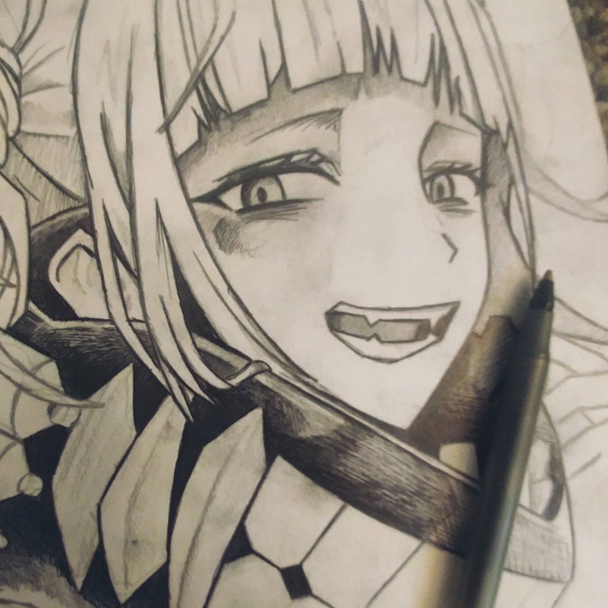 JustinDangerWee's tweet photo. Adding some inks!! Whaddya think??
#MyHeroAcademia #Anitwt #anime https://t.co/0hEFQUyS1h