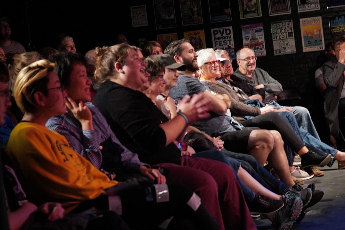 PVDImprovFest's tweet photo. This could be you! Sitting, laughing, having a good time.  Tonight! We've got the final night (😥) if the @PVDImprovFest in the @AS220 Blackbox and Mainstage theaters 
#providence #improv #comedy #festival #pvdif16 https://t.co/X62IrOFYDY