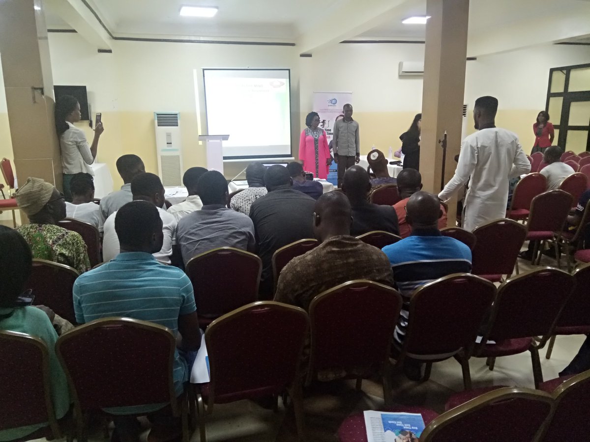 BitminutesNG's tweet photo. Despite the heavy downpour in Lagos today,  we are now live at the White House Hotel Ikeja Lagos. 🕺🕺💃💃
Join us if you are around the area. It promises to be fun!😀 https://t.co/rjOBT5tMWr