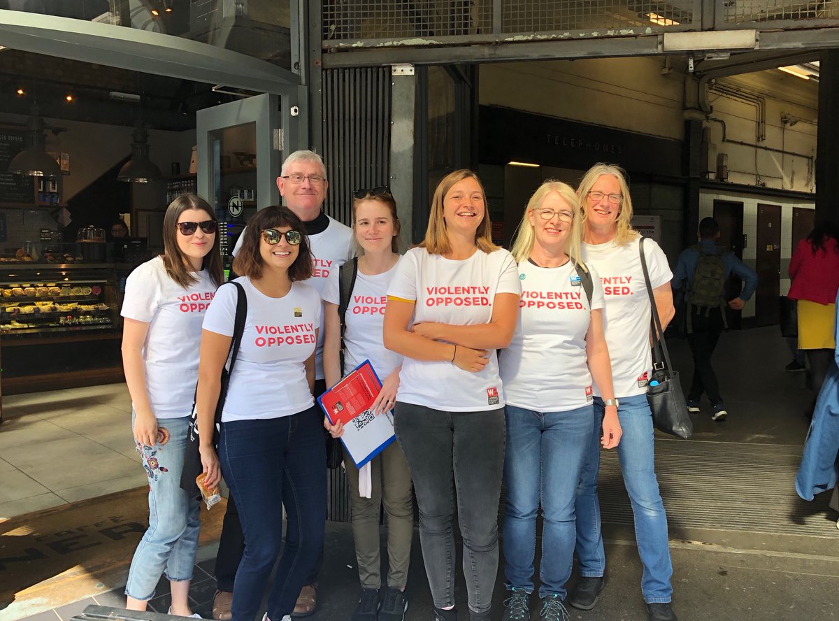 ⁦<a href="/KayWesley/">Kay Wesley</a>⁩ joins the ⁦<a href="/WEP_UK/">The Women’s Equality Party</a>⁩ team in Westminster #violentlyopposed to MPs who get away with violence and abuse