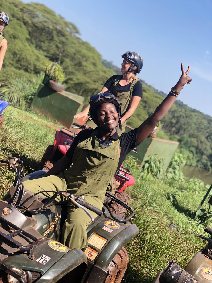 My quad biking experience
You guys need to come to Jinja and enjoy
#VisitUganda 
#BeautifulUganda 
@GreatTrekkers 
@MakomaNation 
#AllTerrainAdventures