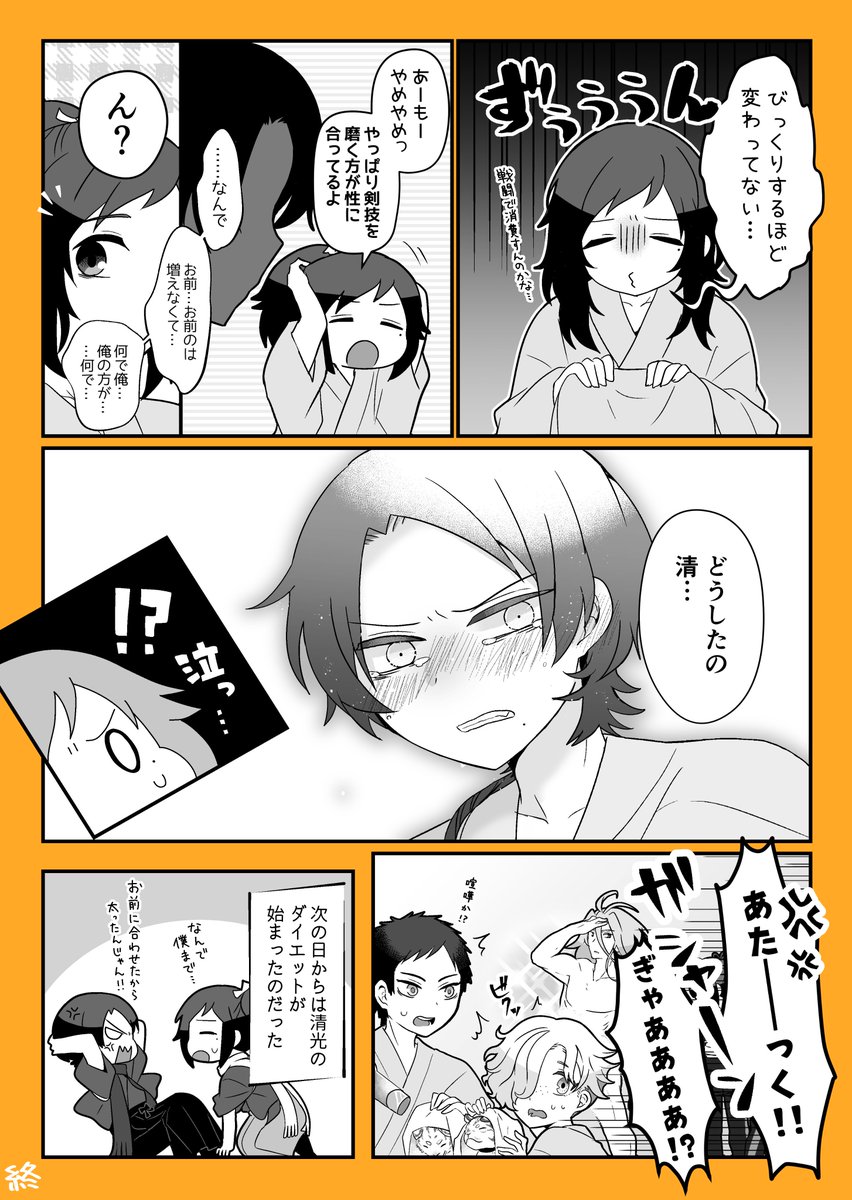やすさだが逆ダイエットに励む話
#沖田組 