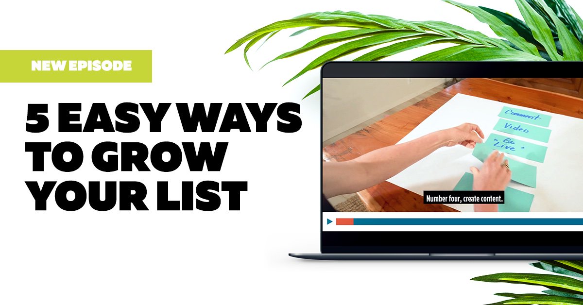 jeanineob's tweet photo. How can you start growing your list while you're working to create your online course? >> https://t.co/myxNUsJlud https://t.co/WsYD1OjhmI