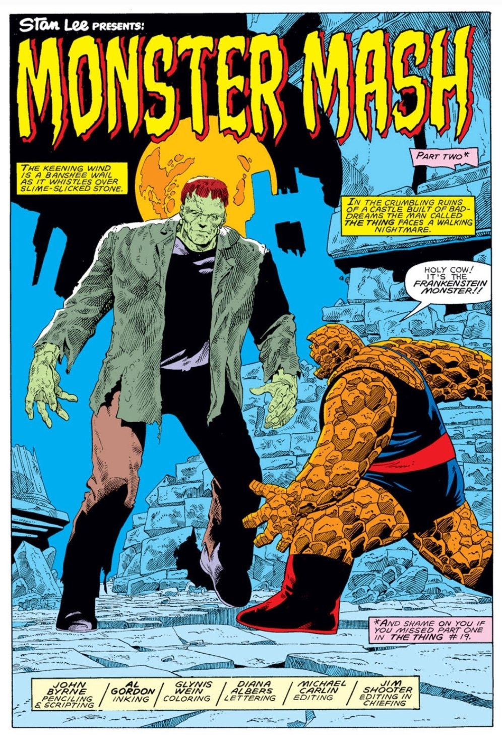 thecomicbookbroadcaster on X: &ldquo;Holy Cow! Monster Mash! The splash 