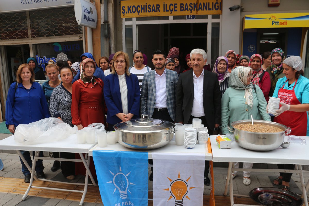 skbld's tweet photo. AK Parti Kadın Kolları İlçe Başkanlığı tarafından düzenlenen aşure programına Belediye Başkanımız Sayın Memiş Çelik katılım sağladı. https://t.co/jcyyta9FLb
