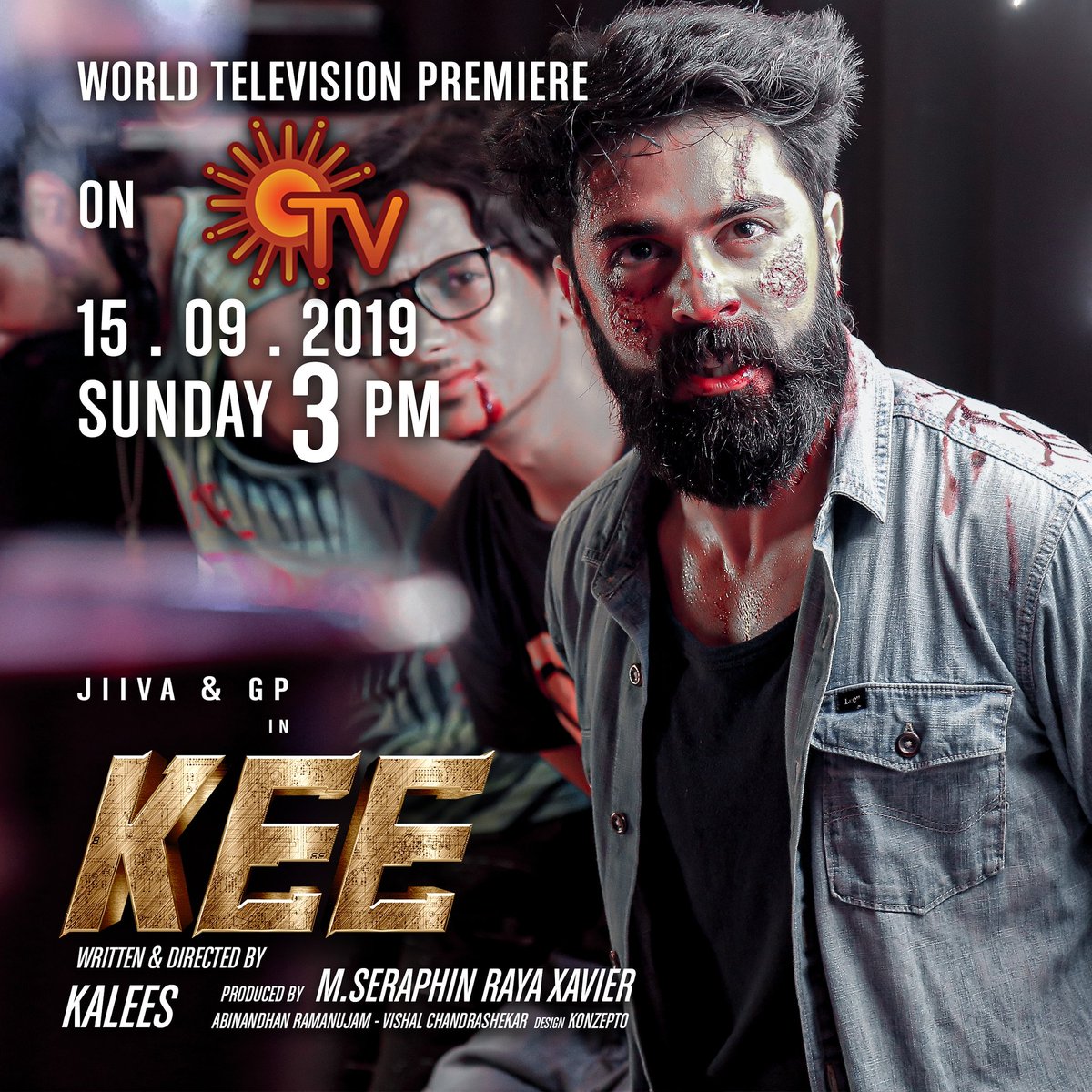 padmasoorya's tweet photo. My buddies and sweethearts, if you haven't watched KEE yet and wish to watch it, here is another opportunity!
#keemovie #keevillain #tamildebut #suntv @suntv #govindpadmasoorya #jiiva #nikkigilrani #kalees @Actorjiiva @nikkigalrani @kalees_dir @Seraphin_R @globalinpl https://t.co/GDPeyCrK3K
