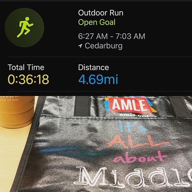 MrBold05's tweet photo. Got my morning run on and now it’s time to learn Ed camp style at #edcampML great Saturday! #tlap #teambrowndeer https://t.co/Q6MNxsuYkp https://t.co/Wr6J7VfbPS
