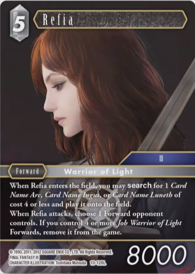 FFTCG_FR's tweet photo. Tokyo Game Show #Spoilers ^^ #fftcg #finalfantasytcg #OpusX #Opus10 https://t.co/Sro8qyuFAl