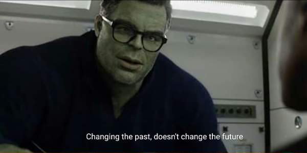 Odysseus379's tweet photo. This is one theory that I do not understand, Like wtf how would you change the past and the future would not change what is now the point of changing the past. https://t.co/2vcu5GtPUv