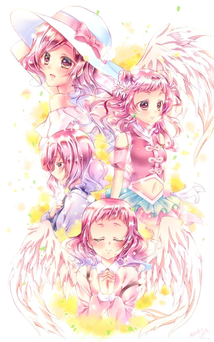 ぬぉー!TLが追えてないー!はなちゃんランクインおめでとうー!✨ #全プリキュア 
