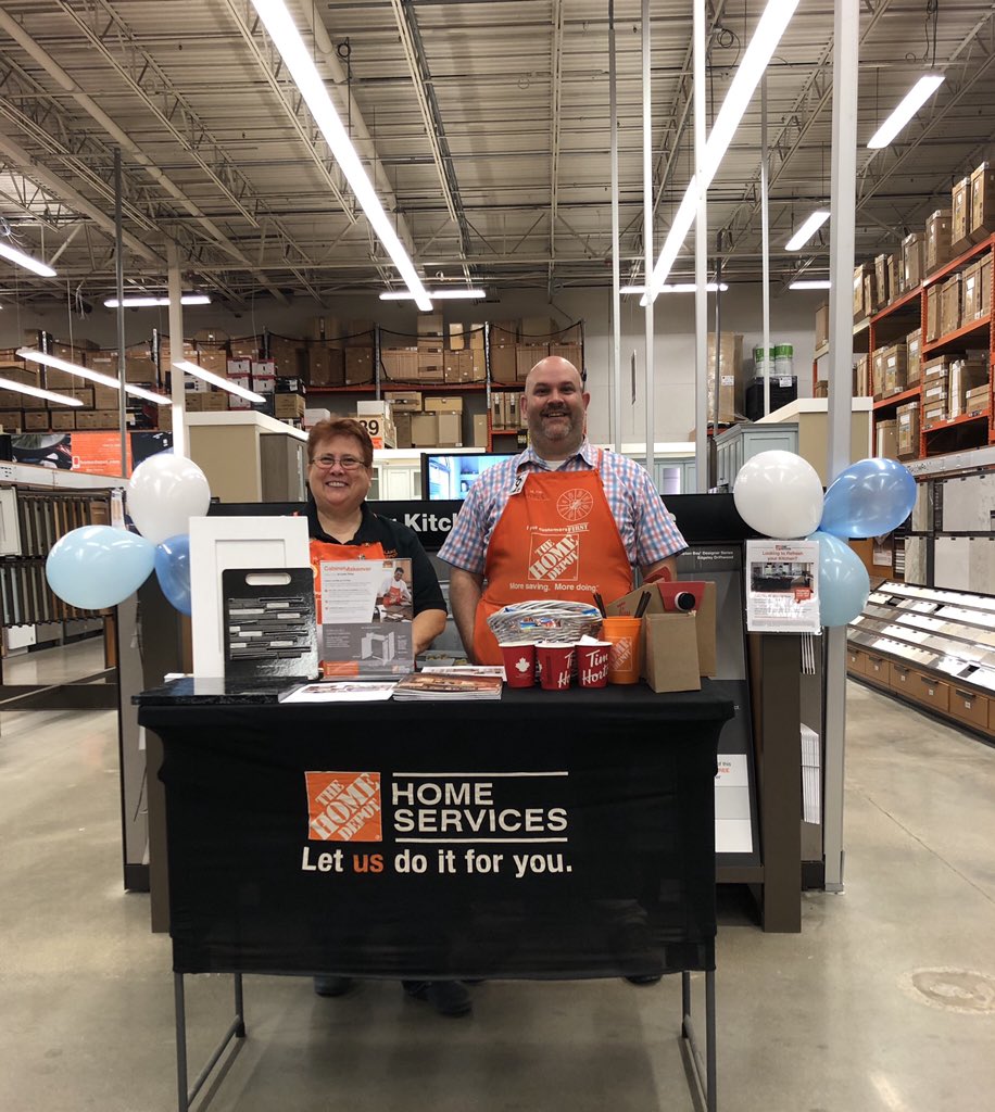 Ready to teach our customers about cabinet makeover, countertops, and how to make their dream kitchen a reality!!! <a href="/THDWhiteLake/">THD White Lake</a> <a href="/AndrewAbrahams8/">Andrew Abrahamson</a> @dennissanders13 <a href="/McFarrenGary/">Gary McFarren</a>