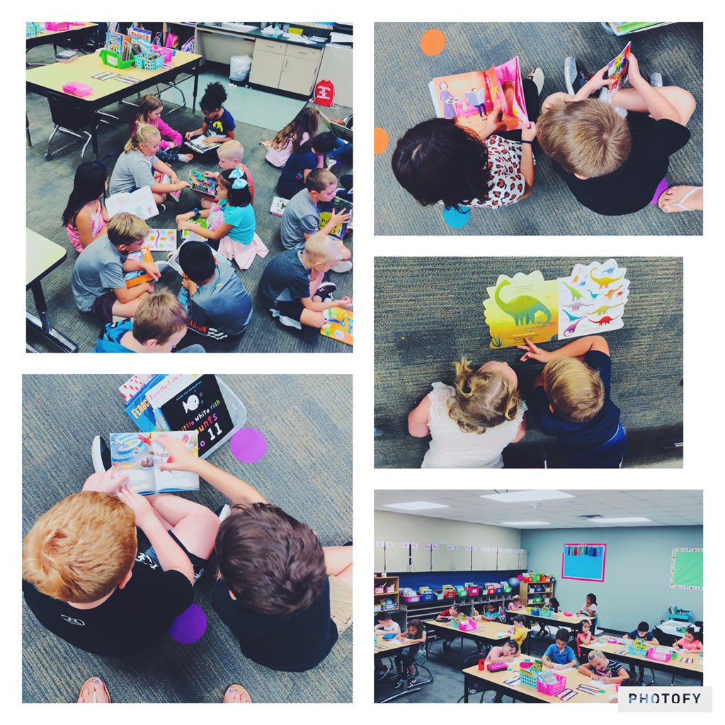 Both of my classes have been rocking (and loving!) readers and writers workshop!! These kids are going to do amazing things this year!! #turnandtalk #partnerreading #independentwriting #TESbulldogs #wisdgreatness
