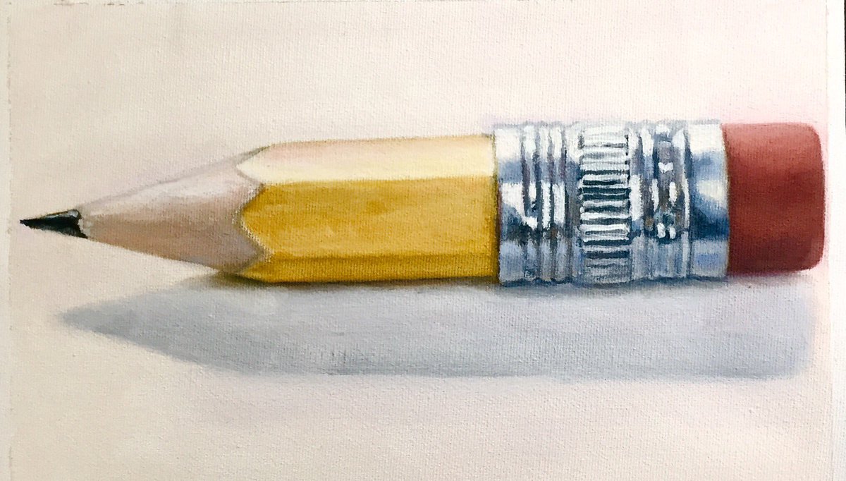 Painting a relatively simple object as a study for learning is a great way to develop your skills before actually tackling a painting. #oilpainting  #SaturdayMotivation