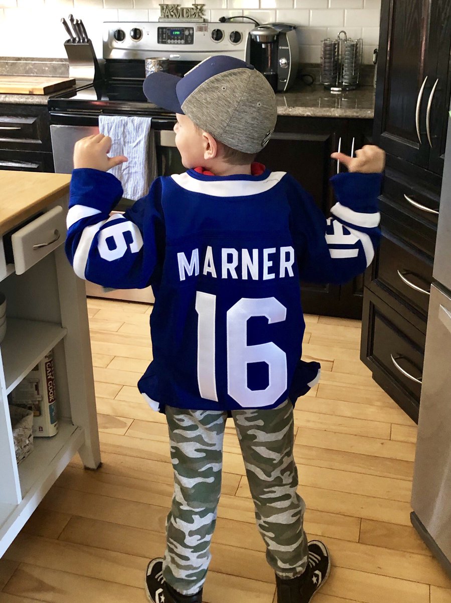 CL_Moore1's tweet image. One excited kid today. Come on Tuesday night! @Marner93 @MapleLeafs