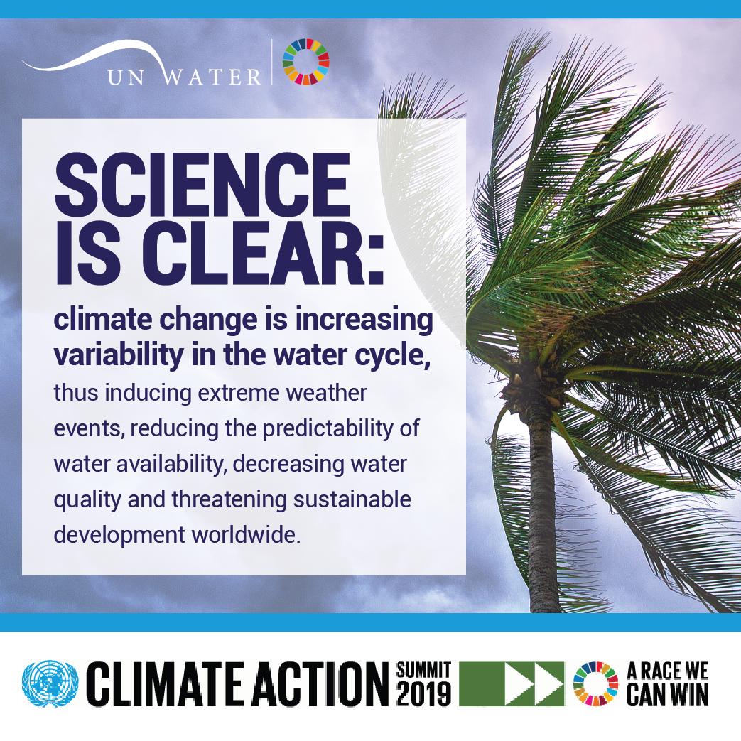 UN_Water's tweet photo. Uncertainty about the future cannot be an excuse for inaction today.

Securing water for communities, economies, and ecosystems is critical for poverty reduction, green energy transformation, and creating a buffer from natural disasters.

https://t.co/vaHwKQHYMW
#ClimateAction https://t.co/X25MThv1yp