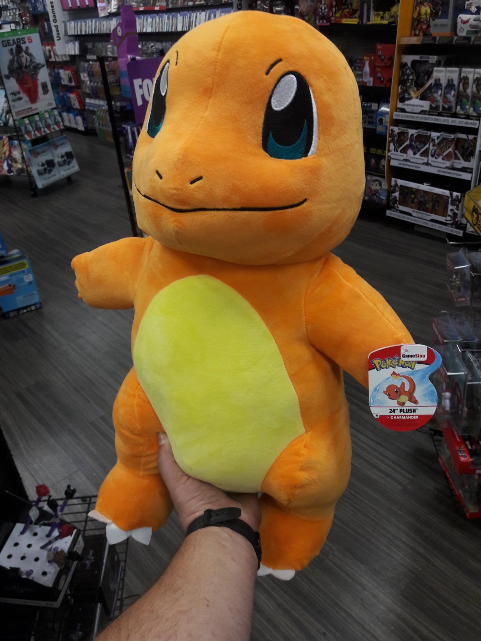 charmander plush gamestop