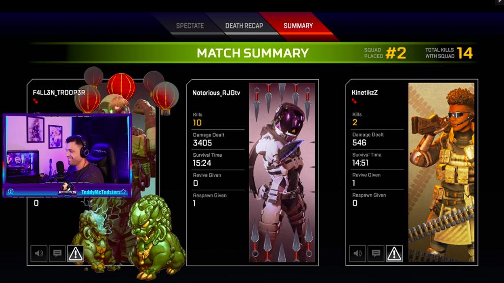 rjg_notorious's tweet photo. Happy Saturday, Chyat! It's that time again! Another great stream coming your way @11am EST! I look forward to seeing you there! #twitch #notoriousnation @PlayApex https://t.co/eZqy62YWy1
