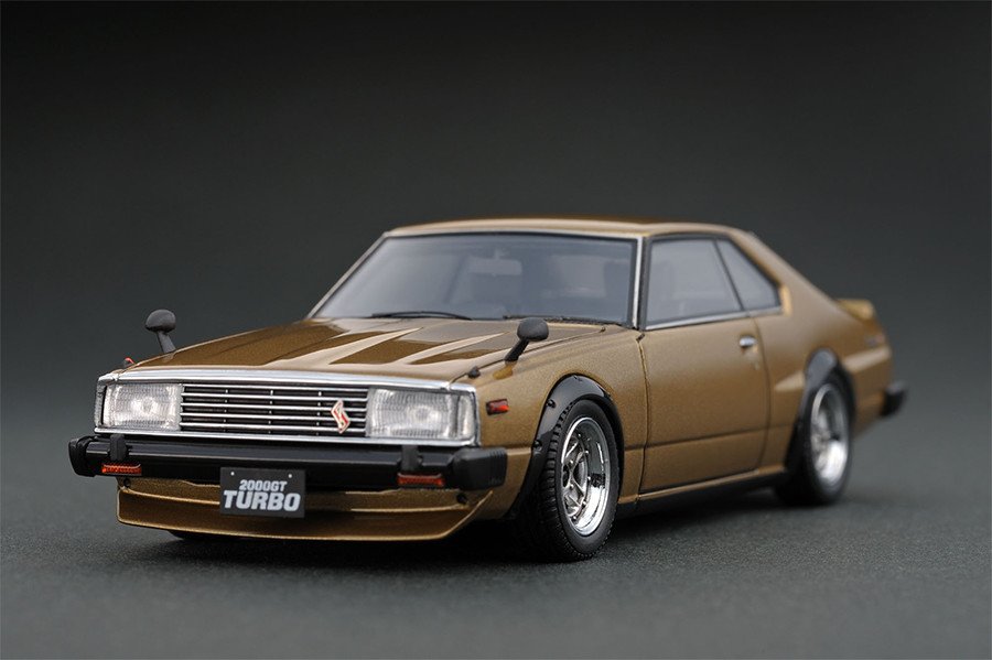 ignitionmodel's tweet photo. IGモデルオンラインショップの「蔵出しモデル」コーナーを更新しました！

1/43スケール
IG0378 Nissan Skyline 2000 GT-X (KGC10) White
IG0316 Nissan Skyline 2000 Turbo GT-ES (C211) Gold
IG0758 Nissan Fairlady Z (S30) Maroon

https://t.co/CpaAmoaNIC https://t.co/Jt95Ztxu4X