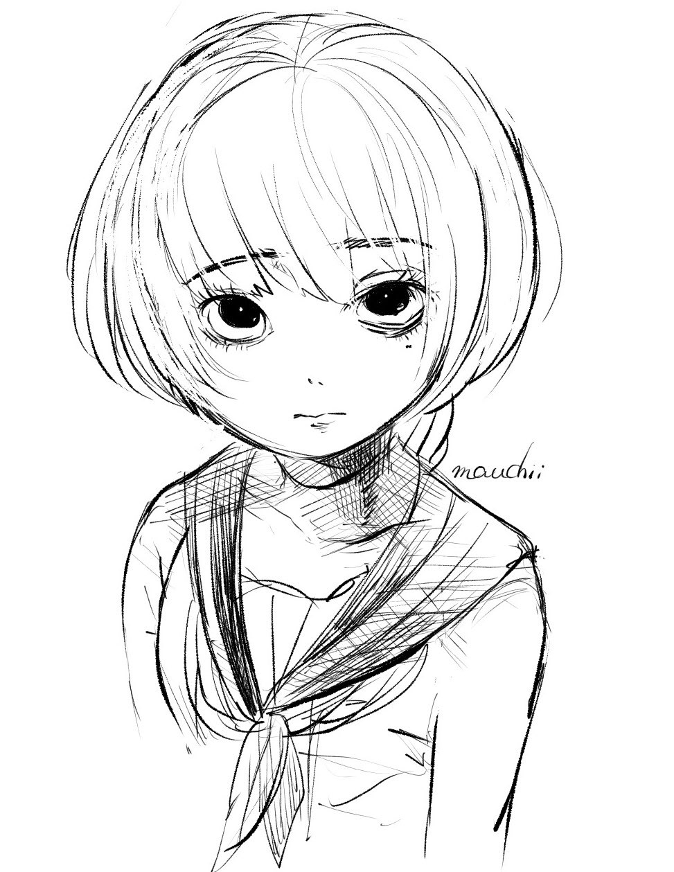 Mauchii 反抗期 息抜きに ツリ目下がり眉はもちろん 泣きぼくろも好きです ｰ オリジナル イラスト 女の子イラスト 創作 絵描きさんと繋がりたい イラスト好きな人と繋がりたい T Co I2j4uuil7l Twitter