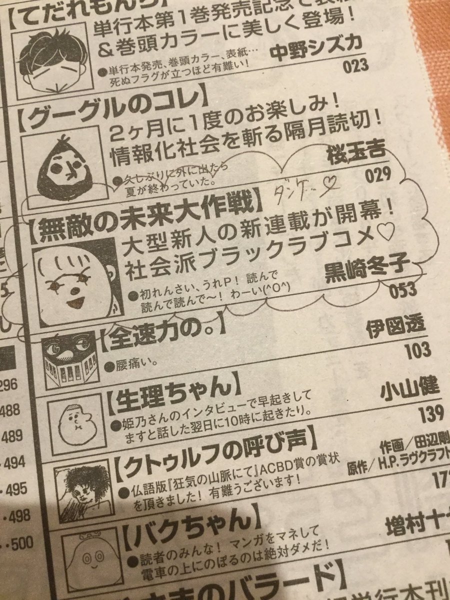 友達が買ってくれたのでサイン書いた!!わー!
ありがとう!! 