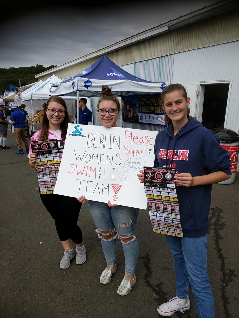 GalloSci110's tweet photo. Come on out to the Fair and Support the BHS Swim and Dive Team! @BHS_Berlin_CT @berlin_redcoats @Berlin_Citizen https://t.co/hhYfg7lU78