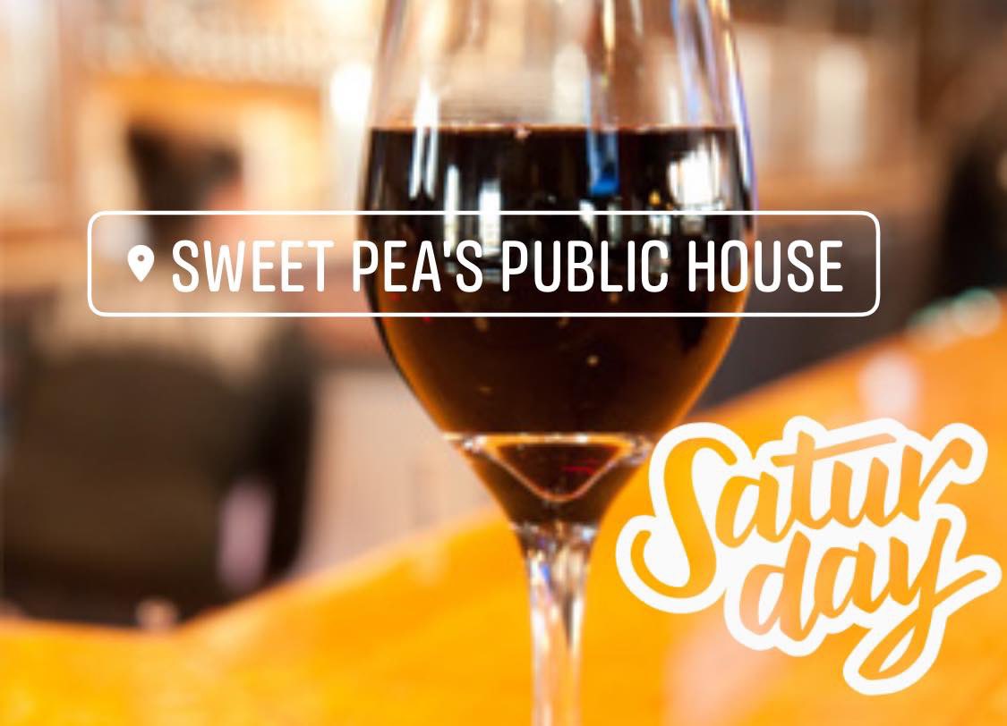 SweetPeasPub's tweet photo. It’s 1/2 Priced Bottles Of Wine Saturday! Enjoy  1/2 off any bottle from our wine list! 
https://t.co/NL1hEpuKml https://t.co/pcWhzAC9KZ